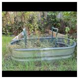 Galvanized Stock Tank Planter Raised Garden Bed