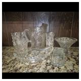 Star of David Glassware