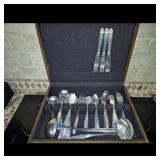 Holmes & Edwards Community Plate Flatware in Case