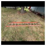 20 Ft Werner Fiberglass Extension Ladder