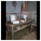 Work Bench with Contents