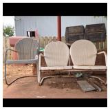Vintage Metal Lawn Chairs