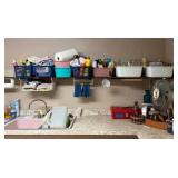 Assorted Household Cleaning and Storage