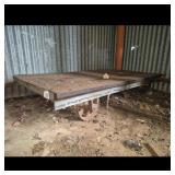 Vintage Heavy Duty Industrial Flatbed Trolley