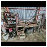 Shelf with Nails, Carpentry Tools & Hardware