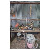 Work Bench with Contents