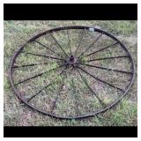 55" Antique Wagon Wheel