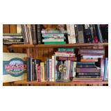 Monopoly Board Game, Clock & Books
