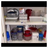 Assorted Storage Containers, Cups, Bags, etc.