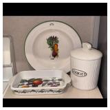 Baking Dish, Serving Bowl, Cookie Jar
