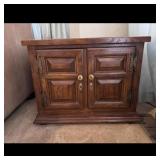 Oak Wood Cabinet by Century