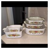 CorningWare "Spice of Life" Bakeware with Lids
