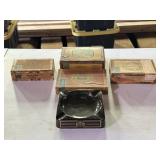 Macanudo Ash Tray & Cigar Boxes