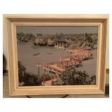 Vintage Needlepoint Wall Hanging