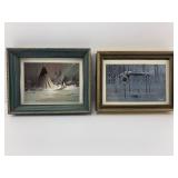 2 Native American Prints