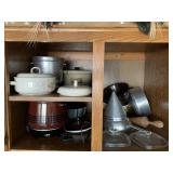 Fondue Pot, Strainer