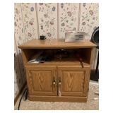 Entertainment Cabinet w/ Contents