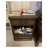 End Table w/ Books