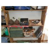 Contents, Smudge Pots, Assorted Tools, Misc