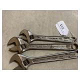 Crestoloy & Proto Crescent Wrenches