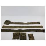 3 - U.S. Belts & M1 Ammo Pouches