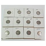 12 - Sitting Liberty Dimes