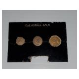 California Gold Coins w/  Case Gold Rush Fever