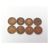 8 - Indian Head Pennies