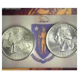 13 - US Minted Quarter Dollar Sets