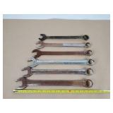 6 - Snap-On Combination Wrenches