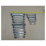 15 - Snap-On, SK, KMC  Double Box End Wrenches