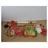 Asst. Rope, Tow Straps, & Nylon Cord