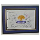 2014 US Senior Open Autographed Flag