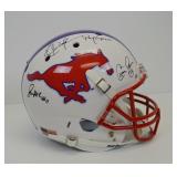 Autographed SMU Pony Express Helmet