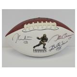 Autographed Football by OU Heisman Winners