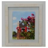 Framed Photograph "Blooming Clocktower"