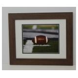 "Bulldog Football" Framed & Matted Photograph