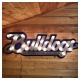 Bulldog 3D Lit Sign