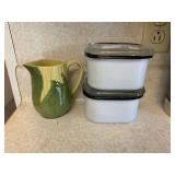 Beco ware enamel containers &