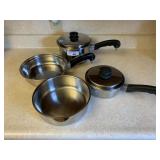 3 Salad Master cooking pots