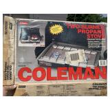 Coleman two burner propane stove