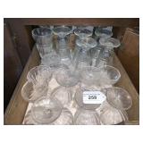 Two-scoop sundae bowls & soda glasses Two-scoop sundae bowls & soda glasses