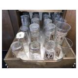 34 Coca-Cola glasses 34 Coca-Cola glasses