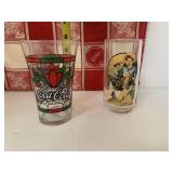 22 Coca-Cola glasses 22 Coca-Cola glasses