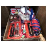 Coca-Cola pens, tins, bear, umbrella Coca-Cola pens, tins, bear, umbrella
