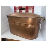 Vintage Copper boiler with lid Vintage Copper boiler with lid