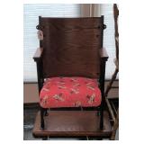 Vintage folding theater seat Vintage folding theater seat