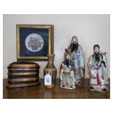 Asian figurines and decor