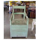 Outhouse Chair  39' h, 20' seat