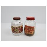 Butter-Nut & Folger Coffee Jars